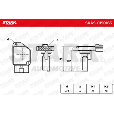 Air Mass Sensor Stark SKAS-0150163 SKAS-0150163 - photo 5