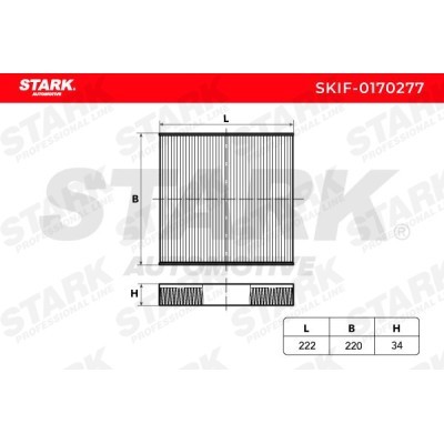 Cabin Air Filter Stark SKIF-0170277 SKIF-0170277 - photo 3