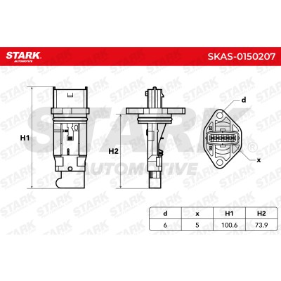 Air Mass Sensor Stark SKAS-0150207 SKAS-0150207 - photo 5