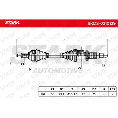 Drive Shaft Stark SKDS-0210129 SKDS-0210129 - photo 8