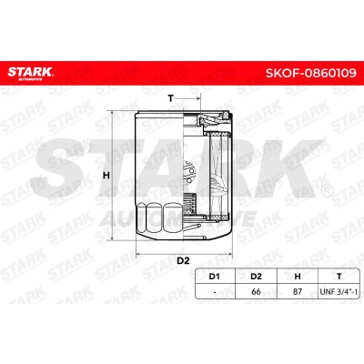 Oil Filter Stark SKOF-0860109 SKOF-0860109 - photo 5