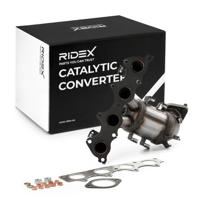 Catalytic converter RIDEX 429C0145 429C0145 - photo 2
