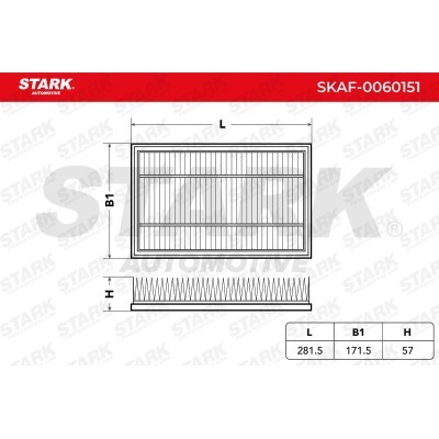 Air Filter Stark SKAF-0060151 SKAF-0060151 - photo 4