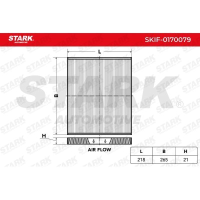 Cabin Air Filter Stark SKIF-0170079 SKIF-0170079 - photo 2