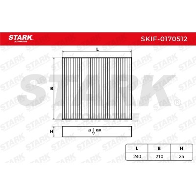 Cabin Air Filter Stark SKIF-0170512 SKIF-0170512 - photo 5