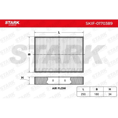 Cabin Air Filter Stark SKIF-0170389 SKIF-0170389 - photo 4