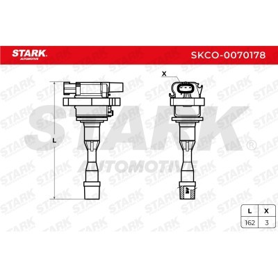 Ignition Coil Stark SKCO-0070178 SKCO-0070178 - photo 2
