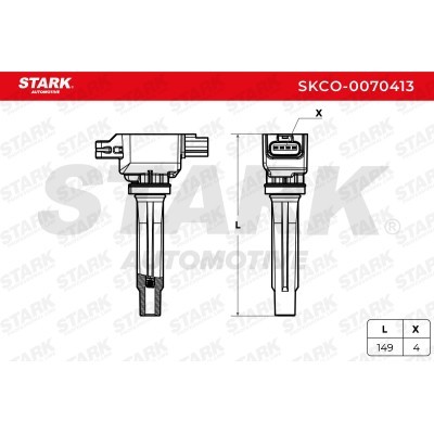 Ignition Coil Stark SKCO-0070413 SKCO-0070413 - photo 5