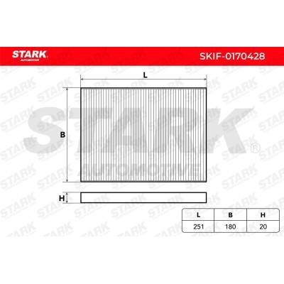 Cabin Air Filter Stark SKIF-0170428 SKIF-0170428 - photo 5