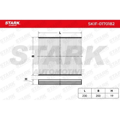 Cabin Air Filter Stark SKIF-0170182 SKIF-0170182 - photo 2