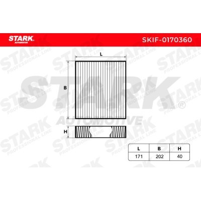 Cabin Air Filter Stark SKIF-0170360 SKIF-0170360 - photo 5