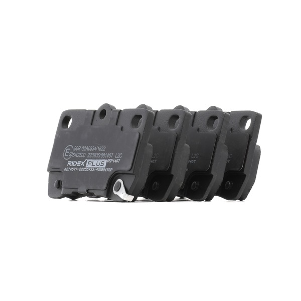 Brake Pads Set RIDEX 402B0493P 402B0493P - photo 1