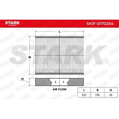 Cabin Air Filter Stark SKIF-0170254 SKIF-0170254 - photo 4
