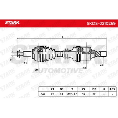 Drive Shaft Stark SKDS-0210269 SKDS-0210269 - photo 6