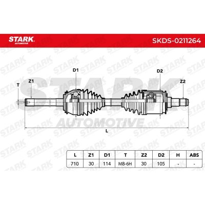 Drive Shaft Stark SKDS-0211264 SKDS-0211264 - photo 7