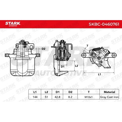 Brake Caliper Stark SKBC-0460761 SKBC-0460761 - photo 6