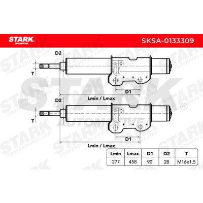 Shock Absorber Stark SKSA-0133309 SKSA-0133309 - photo 5