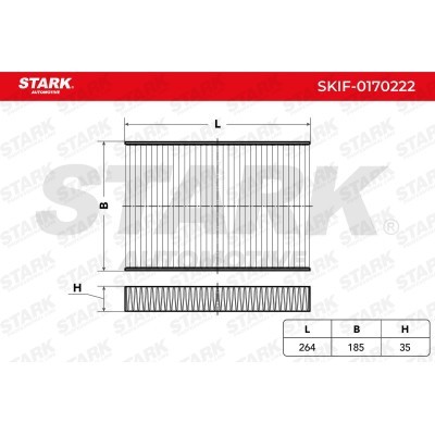 Cabin Air Filter Stark SKIF-0170222 SKIF-0170222 - photo 2