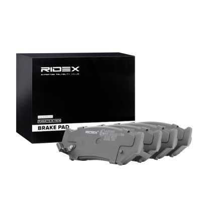 Brake Pads Set RIDEX 402B0408 402B0408 - photo 3