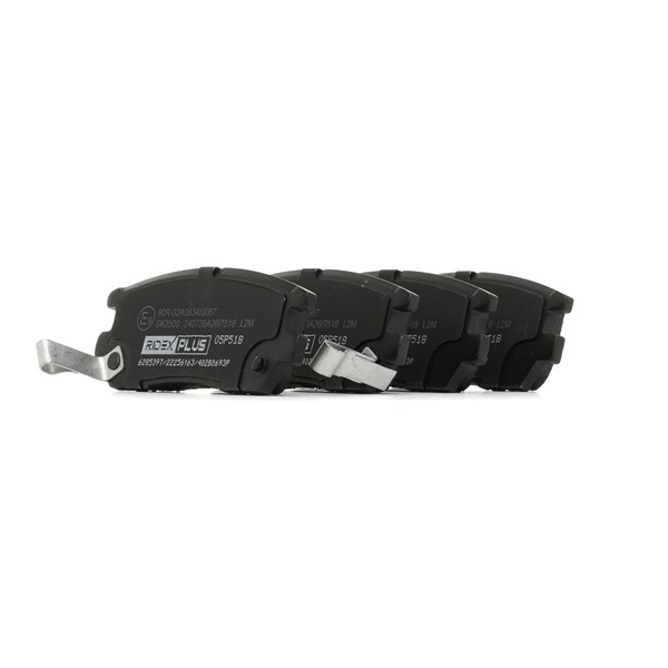 Brake Pads Set RIDEX 402B0693P 402B0693P - photo 1