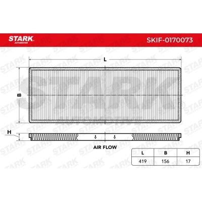 Cabin Air Filter Stark SKIF-0170073 SKIF-0170073 - photo 4