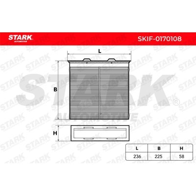 Cabin Air Filter Stark SKIF-0170108 SKIF-0170108 - photo 7