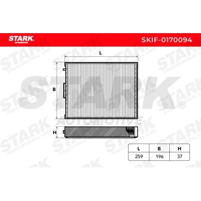 Cabin Air Filter Stark SKIF-0170094 SKIF-0170094 - photo 2