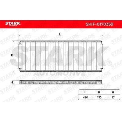 Cabin Air Filter Stark SKIF-0170359 SKIF-0170359 - photo 6
