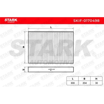 Cabin Air Filter Stark SKIF-0170498 SKIF-0170498 - photo 5