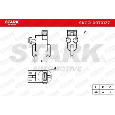 Ignition Coil Stark SKCO-0070127 SKCO-0070127 - photo 2