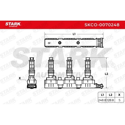 Ignition Coil Stark SKCO-0070248 SKCO-0070248 - photo 4