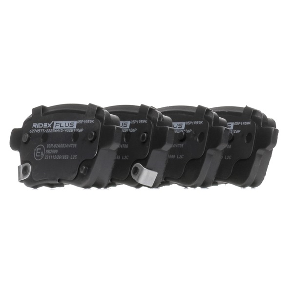 Brake Pads Set RIDEX 402B1126P 402B1126P - photo 1