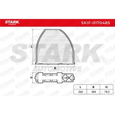Cabin Air Filter Stark SKIF-0170485 SKIF-0170485 - photo 6