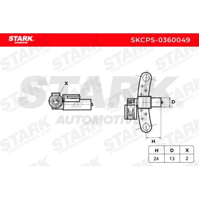 Crankshaft Pulse Sensor Stark SKCPS-0360049 SKCPS-0360049 - photo 5