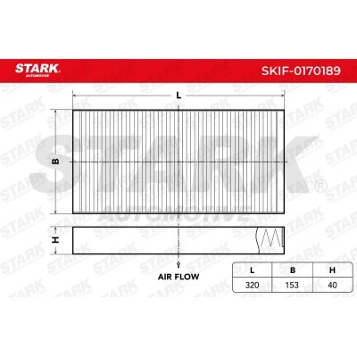 Cabin Air Filter Stark SKIF-0170189 SKIF-0170189 - photo 2
