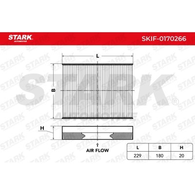 Cabin Air Filter Stark SKIF-0170266 SKIF-0170266 - photo 6