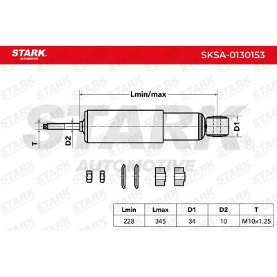 Shock Absorber Stark SKSA-0130153 SKSA-0130153 - photo 3