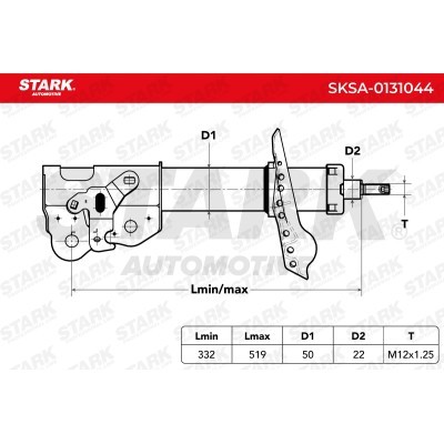Shock Absorber Stark SKSA-0131044 SKSA-0131044 - photo 3