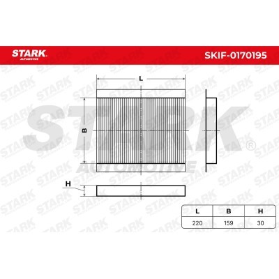 Cabin Air Filter Stark SKIF-0170195 SKIF-0170195 - photo 6