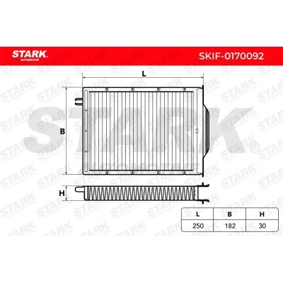 Cabin Air Filter Stark SKIF-0170092 SKIF-0170092 - photo 2