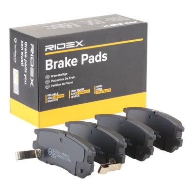 Brake Pads Set RIDEX 402B0693 402B0693 - photo 3