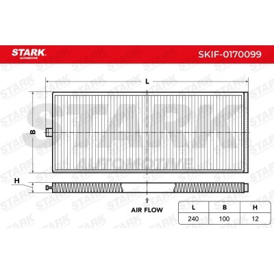 Cabin Air Filter Stark SKIF-0170099 SKIF-0170099 - photo 5