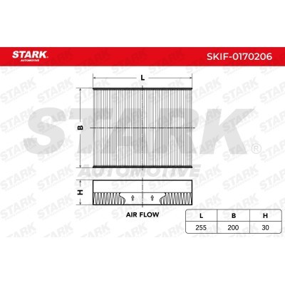 Cabin Air Filter Stark SKIF-0170206 SKIF-0170206 - photo 4