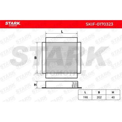 Cabin Air Filter Stark SKIF-0170323 SKIF-0170323 - photo 6