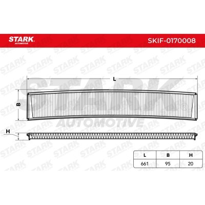 Cabin Air Filter Stark SKIF-0170008 SKIF-0170008 - photo 3