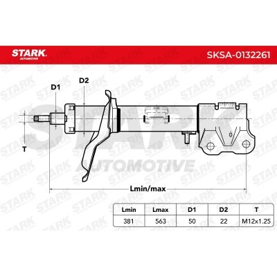 Shock Absorber Stark SKSA-0132261 SKSA-0132261 - photo 5