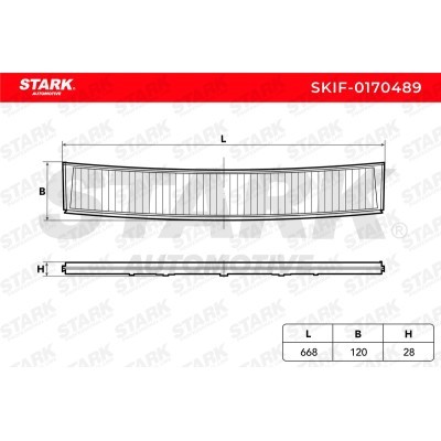 Cabin Air Filter Stark SKIF-0170489 SKIF-0170489 - photo 7