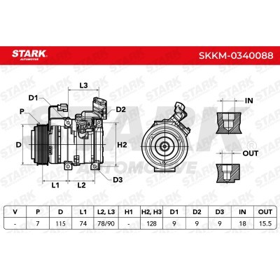 Compressor, Air Conditioning SKKM-0340088 - photo 7