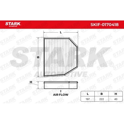 Cabin Air Filter Stark SKIF-0170418 SKIF-0170418 - photo 6