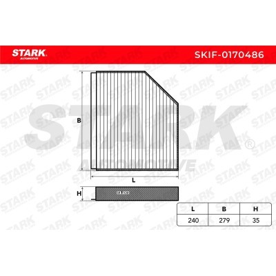 Cabin Air Filter Stark SKIF-0170486 SKIF-0170486 - photo 6